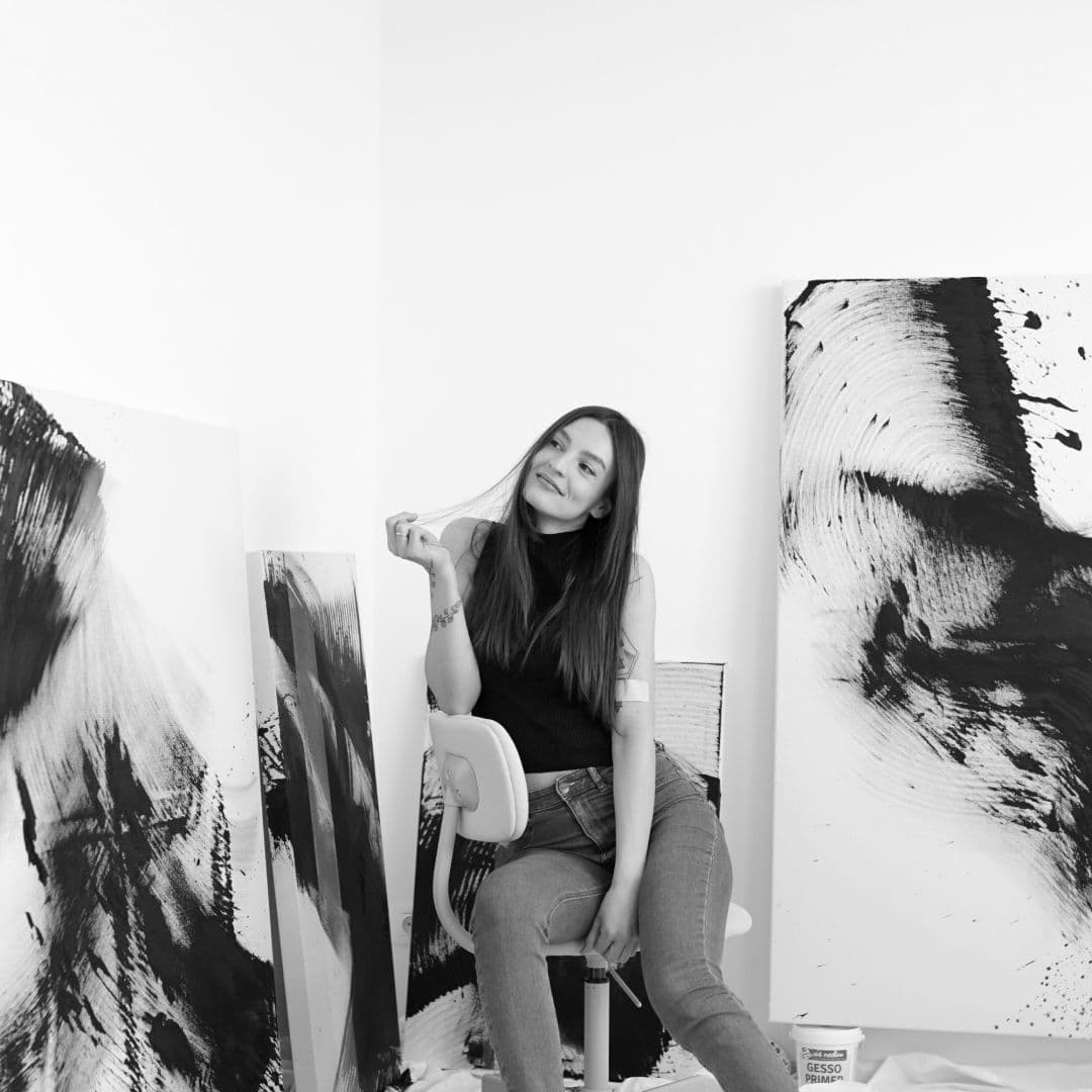 Lena Zak — Abstraction artist, Slovakia