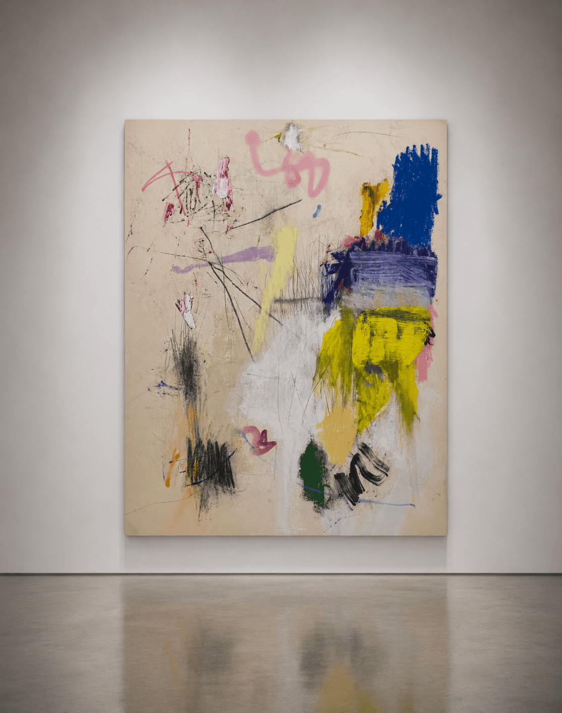 UNTITLED 160 by Ludovic Dervillez | AH Milans Gallery
